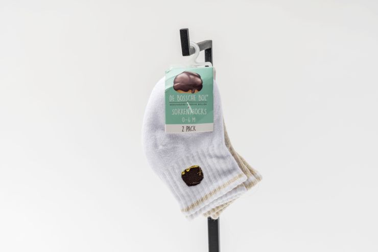 BABY SOKKEN BOSSCHE BOL - BABY SOKKEN x2 SPORT 0-6 MAANDEN