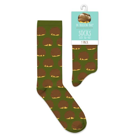 SOKKEN BOSSCHE BOL - OLIJF Maat 36/40