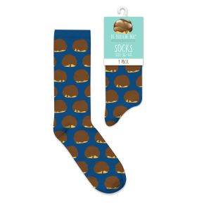 SOKKEN BOSSCHE BOL - DONKERBLAUW Maat 36/40